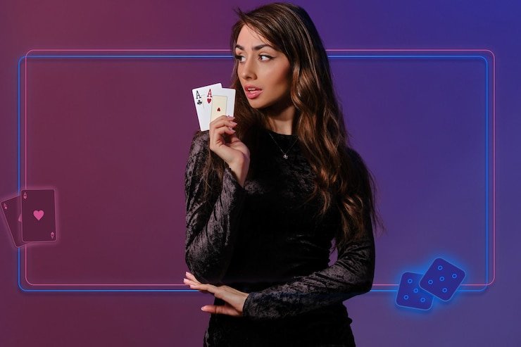 ayu89 slot Spadegaming live-dealer table interface with dealer and player cards visible